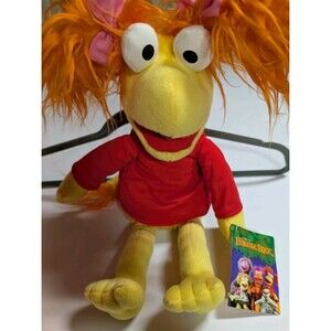 Fraggle Rock Muppets RED Fraggle 10'' Plush Stuffed With Tags